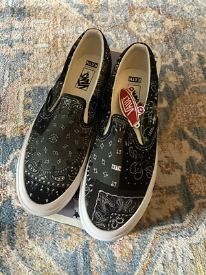 kith vans 20周年　bandana scarab　25.5 KITH VANS OG CLASSIC SLIP ON 10TH ANNIVERSARY SCARAB BANDANA SIZE