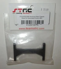 STRC Aluminum Rear Chassis Brace (Associated Element Enduro)(Black) #STC42002CBK