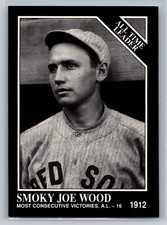 1991 The Sporting News Conlon Collection - All Time Leader Joe Wood #254