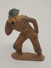 Barclay Manoil Lead Toy Soldier Radio Man Nice Paint SC2