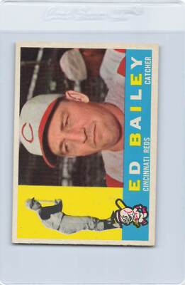 1960 Topps #411 Ed Bailey Reds NM *DA-C1059