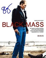 DIRECTOR SCOTT COOPER SIGNED BLACK MASS MOVIE POSTER 8x10 PHOTO COA CRAZY HEART