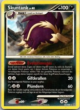 Pokemon Skuntank 26/100 Sturmtief Rare Deutsch