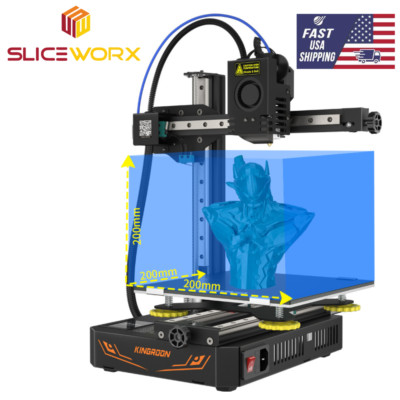 Kingroon KP3S Pro S1 3D Printer Linear Rails on XYZ **US Shipping**