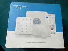 Ring 2nd Gen 4K11SZ-0EN0 Wireless Alarm Home Security Kit - 5 Piece w/Echo Dot 