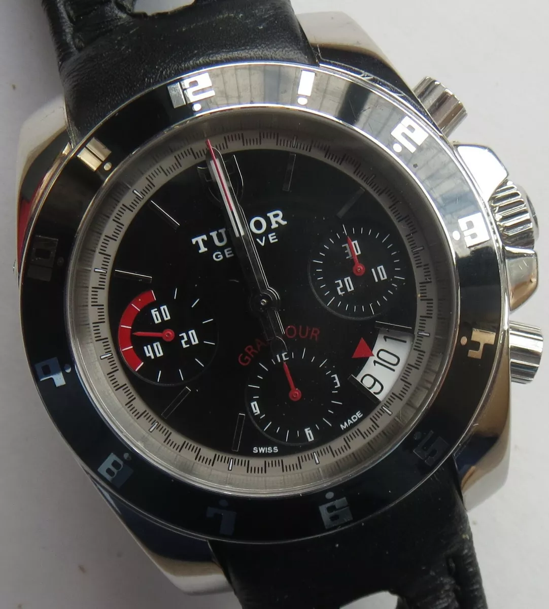 TUDOR GRANTOUR REF 20350N AUTOMATIC CHRONOGRAPH MENS WRISTWATCH eBay