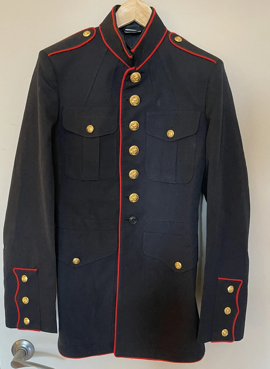 usmc dress blues cover products for sale | eBay