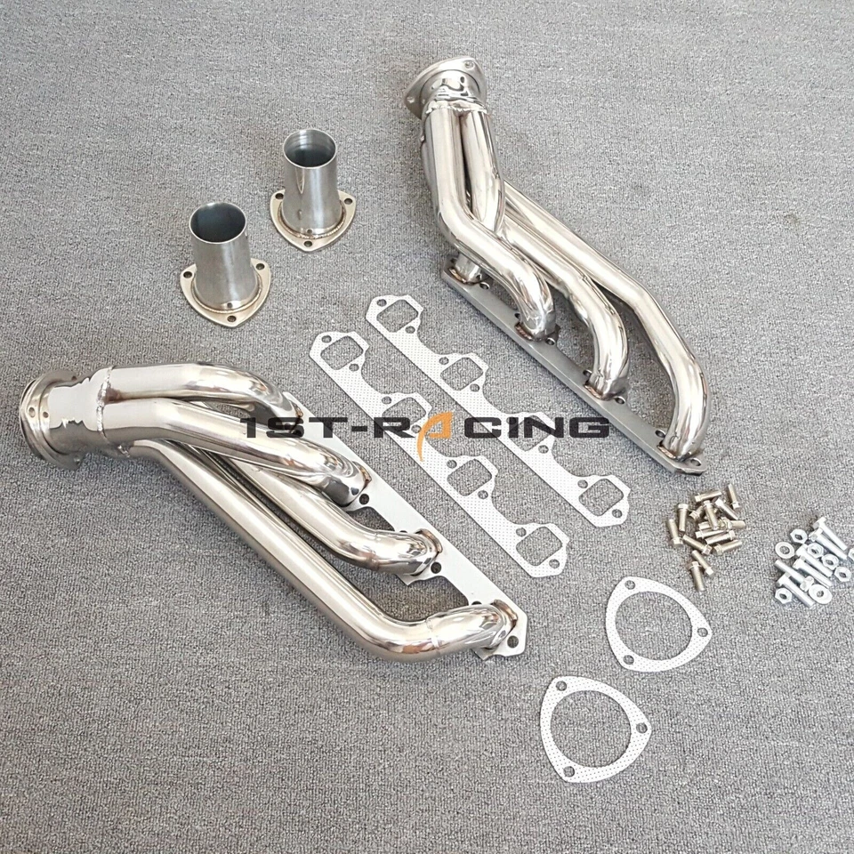 Cabezal de escape 1-5/8" PARA Ford Mustang Maverick Falcon Comet 260/289/302 SBF Foto 4 de 4