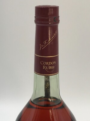 COGNAC J&F MARTELL RESERVE CORDÓN RUBIS 40% RARE años 70