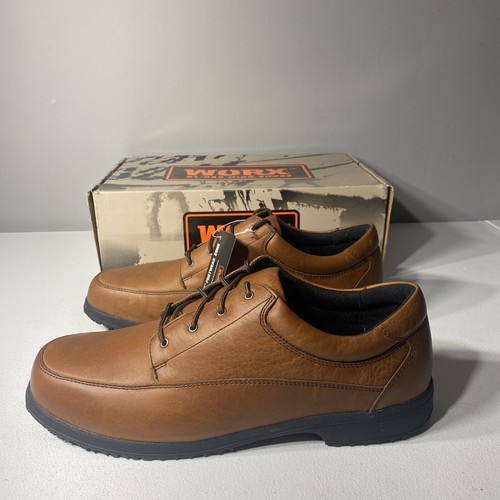 RED WING 8619 SD Oil Slip Resistant Men's Boots Shoes Brown Leather Size 9 D - 第 2/7 張圖片