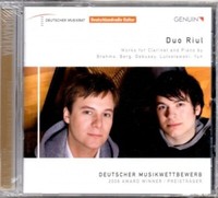 Duo Riul - Werke FüR Klarinette Und Klavier - CD - Neu / OVP