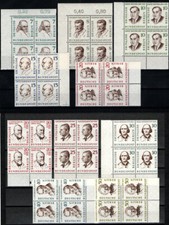 Berlin Jahrgang 1957 1958 1959 im 4er Viererblock sauber ungefaltet postfrisch**