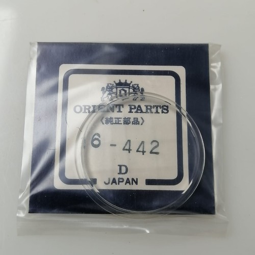 Nos New Orient 16-014 Plexi Verre Plastic Verre Vintage Montre Old