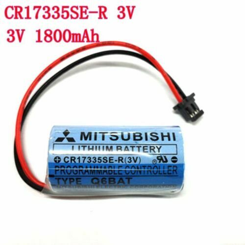 Wholesale 1800mAh CR17335SE-R 3V Q6BAT Battery For Mitsubishi QNS FANUC System - Afbeelding 1 van 3