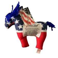 Dammit Doll Limited Edition Political Dolls Stress Relief Democrat Donkey Plush