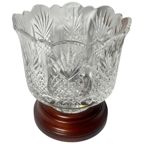 Waterford Ireland Cut Glass Master Cutter's Special Bowl Footed Centerpiece 8.5 - Picture 4 of 24