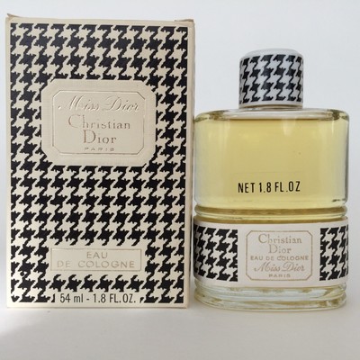 Vintage Miss Dior By Christian Dior Perfume Women 1 8oz Eau De