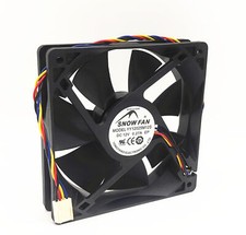 1 SNOWFAN YY12025M12S 0.27A 12cm 12025 Computer Power Supply Chassis Cooling Fan