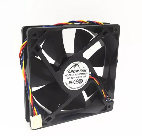 1PC Computer Power Supply Chassis Cooling Fan YY12025M12S 0.27A 12cm 12025 - Picture 3 of 4