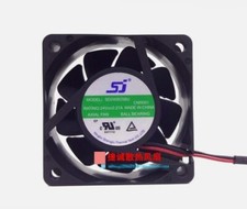 SJ SD240625BU 24V 0.27A 6CM 6025 2-wire dual ball inverter cooling fan