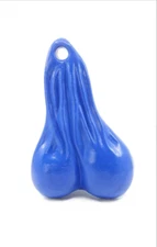 4" BULL NUT'S (BLUE) - BIG RIG DANGLER BALLS TRUCK NUTZ