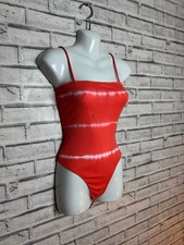 Body a costine Bershka Coral Tie Dye nuovo con etichette XS