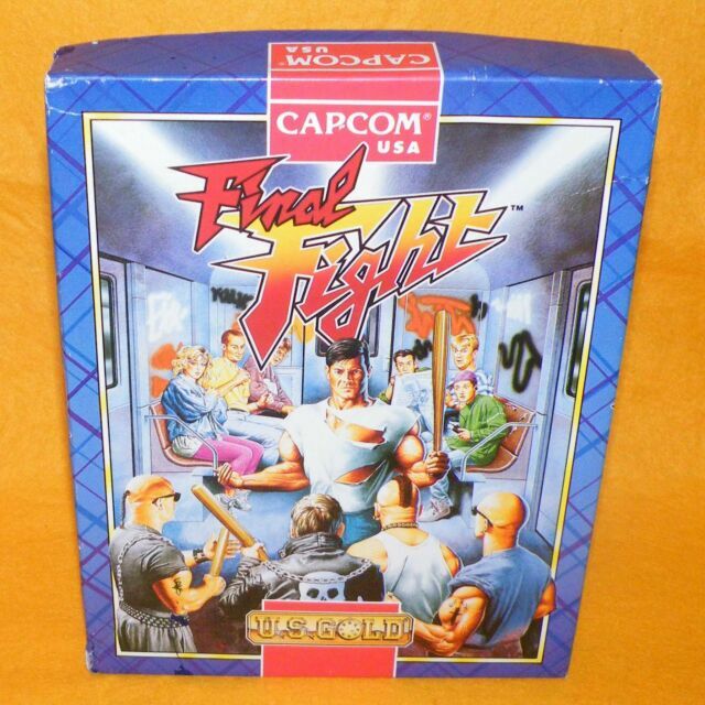 Final Fight A Us Gold Game For The Commodore Amiga Computer Tested Working For Sale Online Ebay