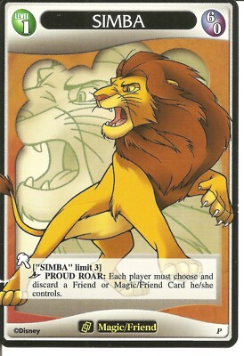 TCG Hearts Kingdom TOMY キングダムハーツカードシンバ Simba Japan Card Trading Promo Lot 4pc その他