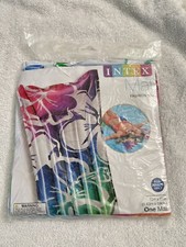 Raft Fashion Mat Inflatable Pool Beach Ocean Float Device Floral Intex New