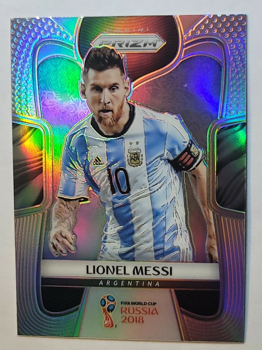リオネル メッシ 2018 World Cup Lionel Messi Prizm Silver Refractor