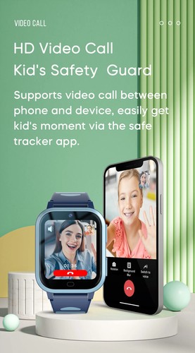4G+Wifi Children Smartwatch Video Call GPS+LBS Location Tracker Smartwatch lot - 第 11/18 張圖片