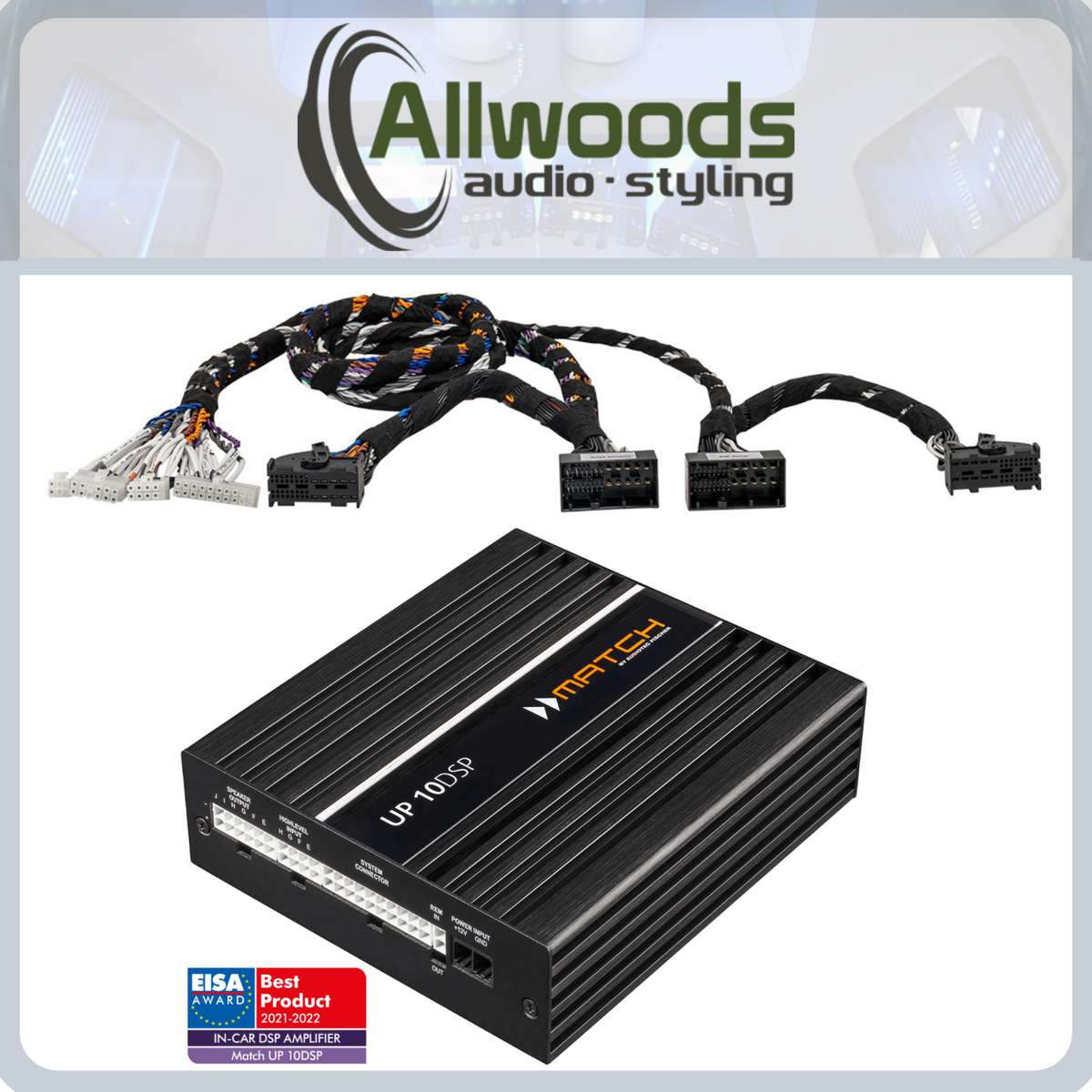 カーオーディオ DSP MATCH UP 10 MATCH UP 10DSP – 24V Edition | 10-channel upgrade amplifier with