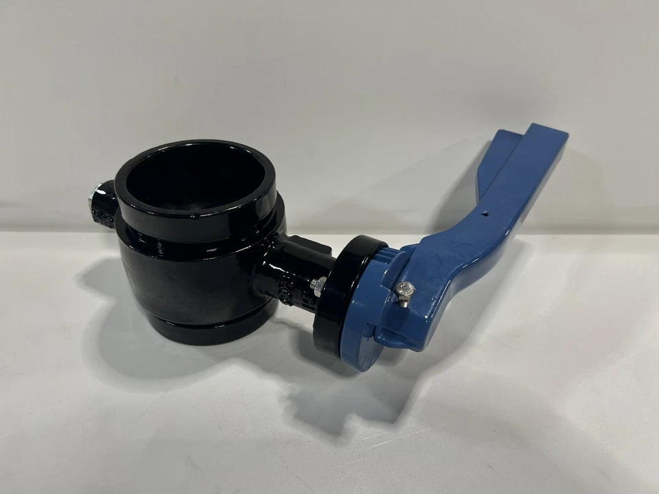 3” Grooved End Butterfly Valve Ductile Iron, EPDM Seal, Lever Actuator - Image 3 of 4