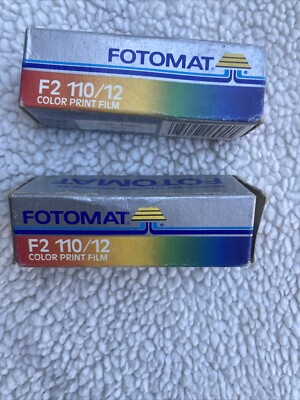 VTG Fotomat 110, 12 exposure film, expired 1989 1988 color print 200