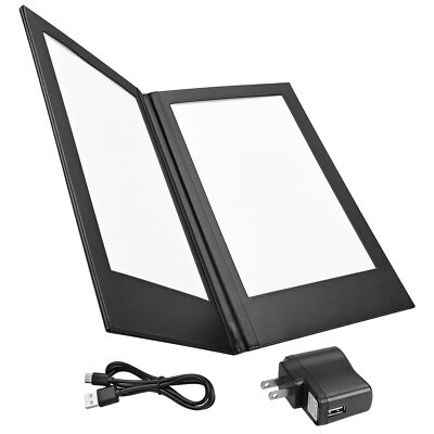 WeChef Menu Cover LED Light Check Bill Holder Receipt Card Restaurant Bars Hotel