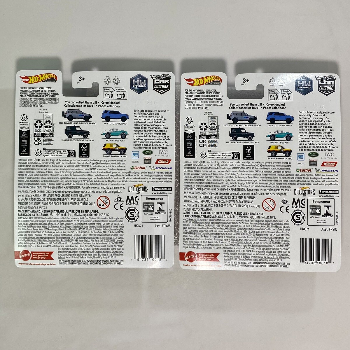 Range Rover Classic RHD 2023 Hot Wheels Car Culture HW Off Road 1