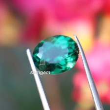 4.50CT Beautiful Natural D Green Sapphire Oval Cut Certified Best offer Gemstone