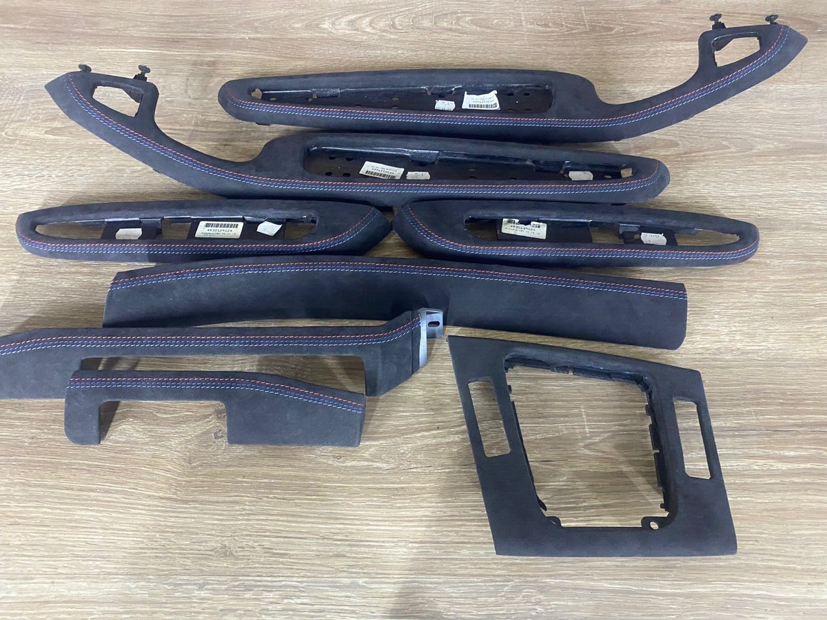 BMW E46 Alcantara Tri Color Interior Trim Set 1998-2006 323 325