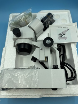 #ad #ad Micro01 Binocular Gemological Stereo Microscope 10X 40X Darkfield Jewelry Clamp $274.95
