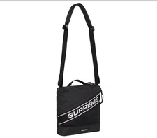 Supreme 3D Logo Shoulder Bag FW23 black  100% Authentic SUP-FW23-0820