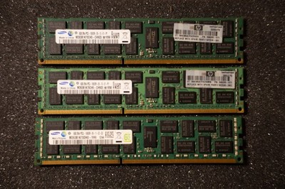 24 GB (3x 8GB) DDR3 10600R 1333MHz ECC RAM Apple Mac Pro 4,1-5,1 Arbeitsspeicher