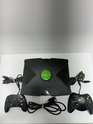 Original Microsoft Xbox Console Complete System With Controller & Cables