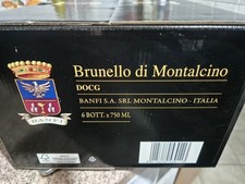 Brunello di montalcino " BANFI " DOCG 2016 confezione da 6 bottiglie