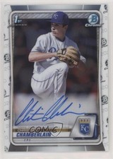 2020 Bowman Draft Chrome Picks Christian Chamberlain #CDA-CC Auto 0lt3