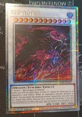 Red Nova Dragon (Starlight Rare) BLZD-EN101 - Yugioh - Blazing Dominion