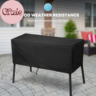 Patio Cover for Camp Chef 2 Burners Stove, Outdoor Stove Cover for 14'' X 32'' C