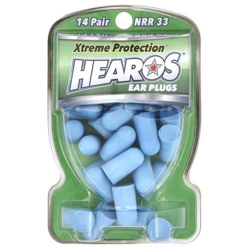 Xtreme Protection™ Ear Plugs, Blue, NRR 33, 14 Pairs