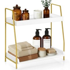 Bathroom Countertop Organizer, 2-Tier Makeup Organizer for Vanity, Bathroom O...