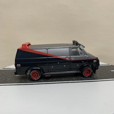 Greenlight Hollywood The A Team Van 1983 GMC Vandura w/Bullet Holes Detail NM