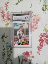 1984 Topps John Elway #63 Rookie RC CSG 8.5 NM-Mint